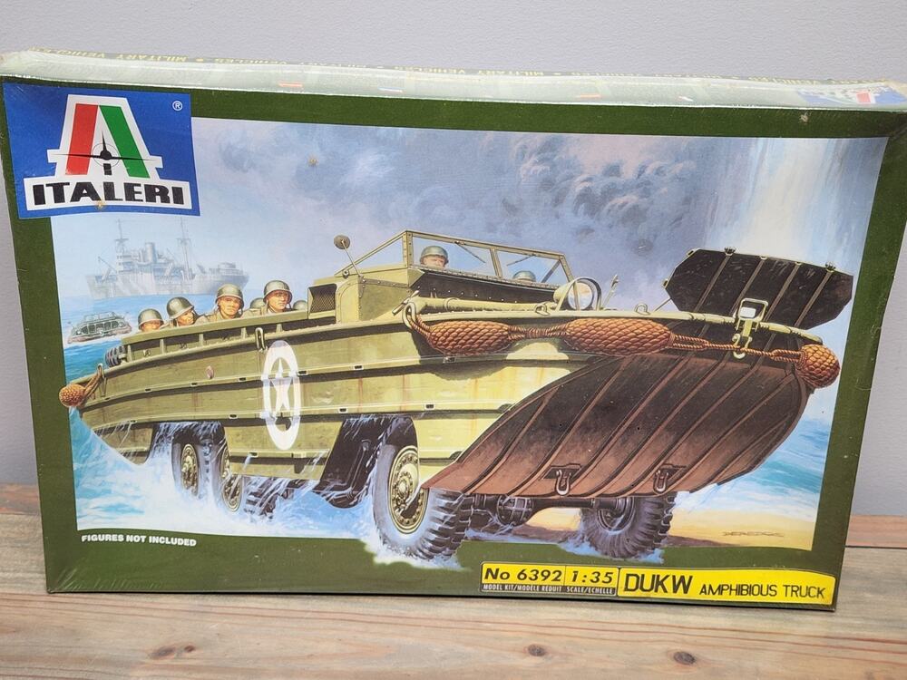 ITALERI # 6392 NEW FACTORY SEALED DUKW AMPHIBIOUS TRUCK 1:35